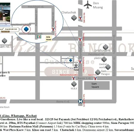 Real Bangkok Guesthouse Private 3Br Home 3 Min To Bts Ratchathewi Exterior photo